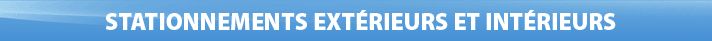 Nettoyage de Stationnement interieur - exterieur